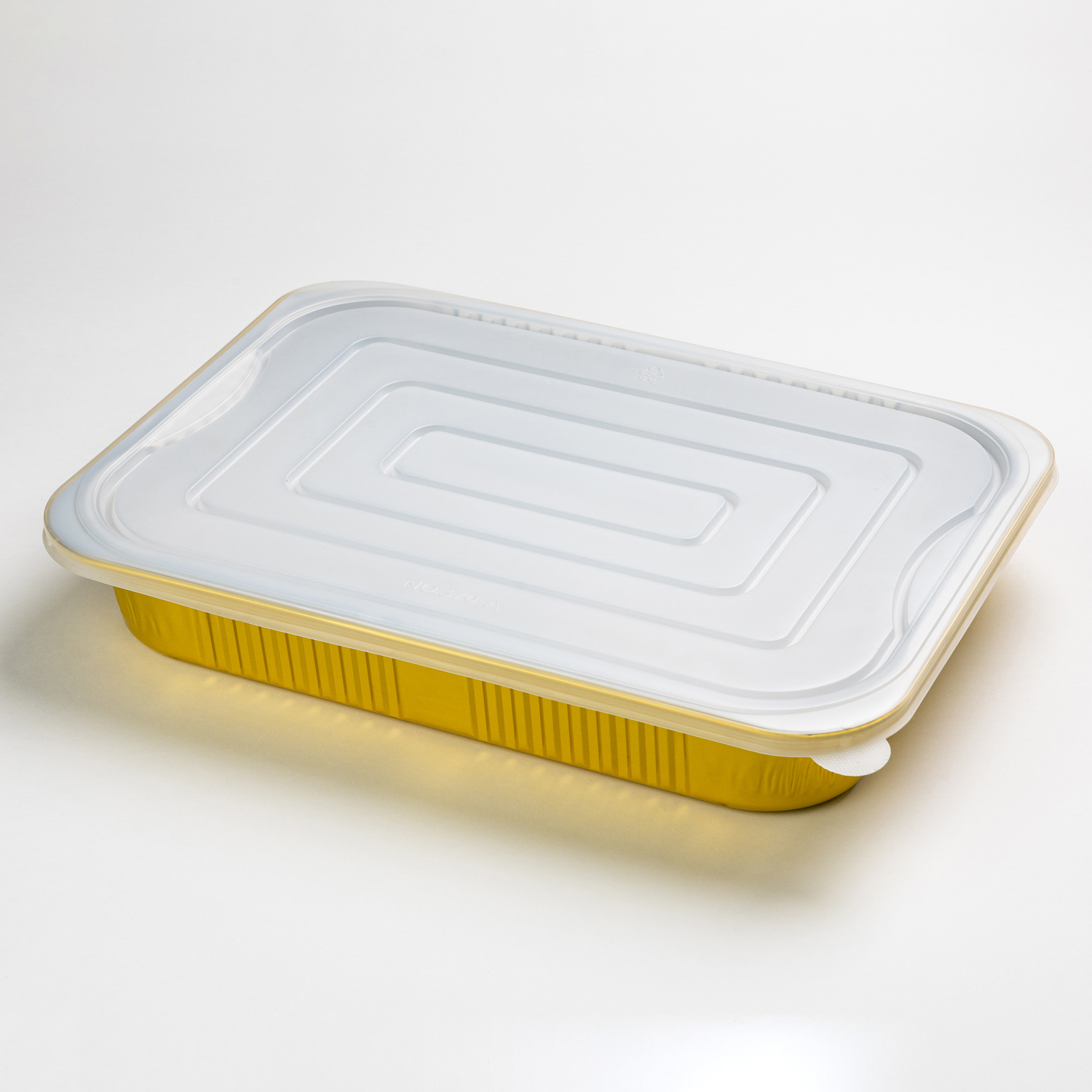 colored containers with lids, aluminum foil food containers